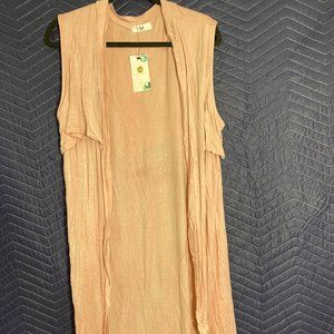 NEW Women's AJ (My Amelia James) Long Sleeveless cardigan